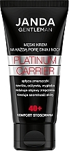 Düfte, Parfümerie und Kosmetik Anti-Falten Creme für Männer 40+ - Janda Gentleman Platinum Carrier 