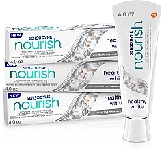 Aufhellende Zahnpasta - Sensodyne Nourish Healthy White — Bild N2