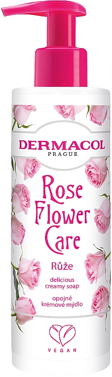 Flüssige Handcremeseife mit Rose - Dermacol Rose Flower Care Delicious Creamy Soap — Bild N1