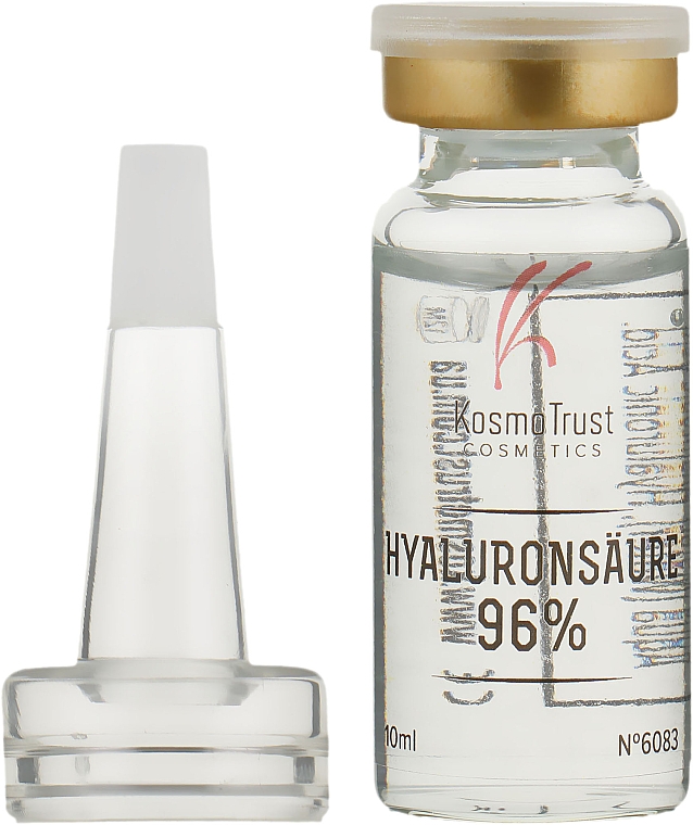 Niedermolekulare Hyaluronsäure - KosmoTrust Cosmetics Hyalyronsaure 96% — Bild N1