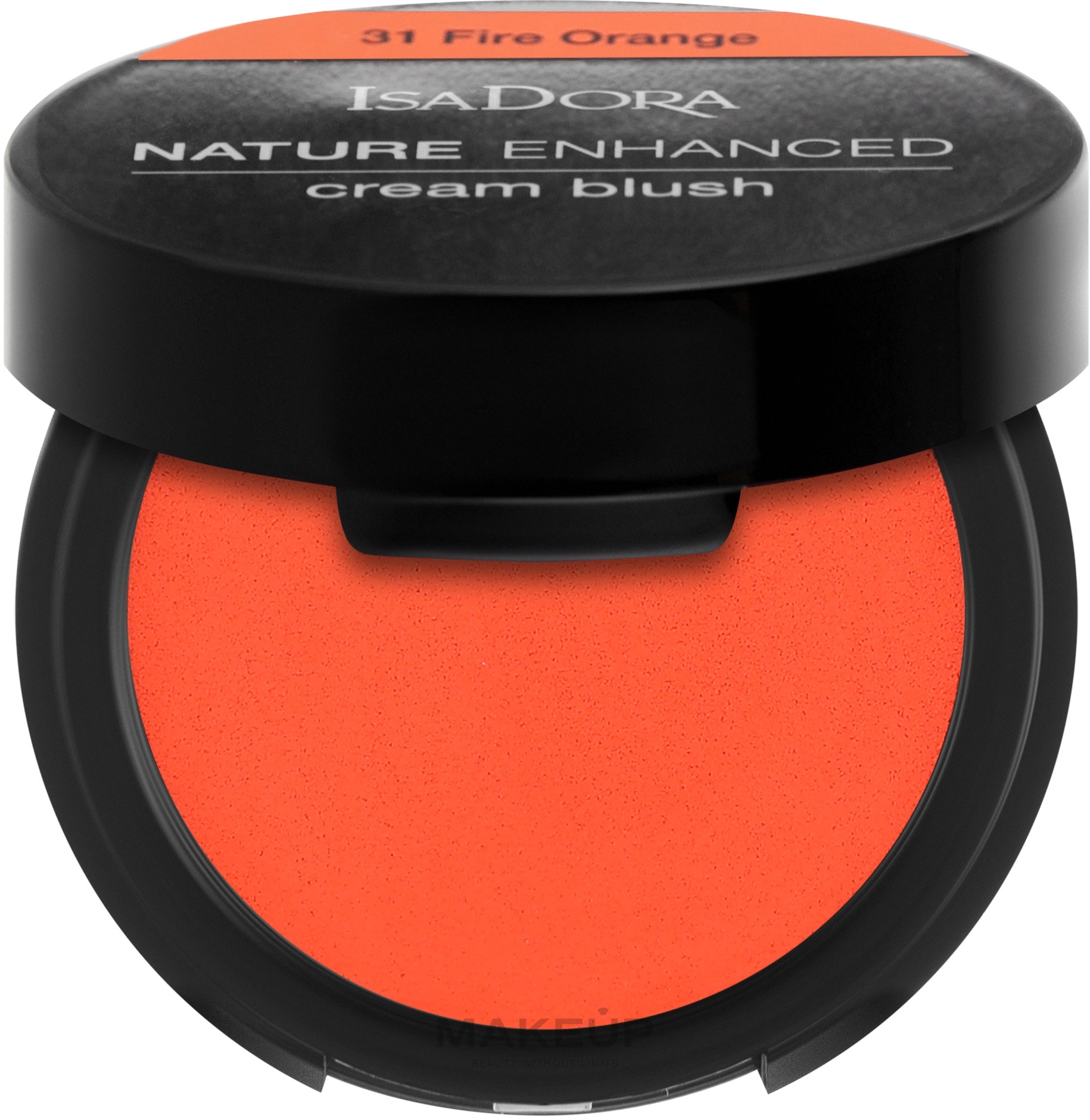 Gesichtsrouge - IsaDora Nature Enhanced Cream Blush — Bild 31 - Fire Orange