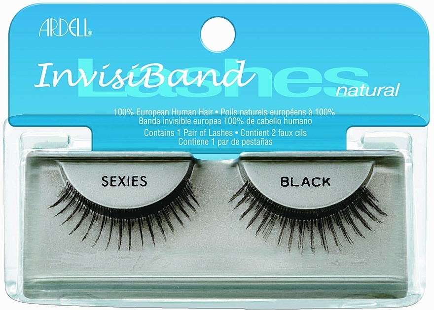 Künstliche Wimpern - Ardell Invisibands Sexies Black Eye Lashes — Bild N2