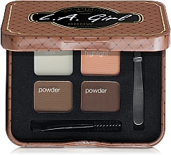 Düfte, Parfümerie und Kosmetik Augenbrauen-Set - L.A. Girl Inspiring Brow Kit