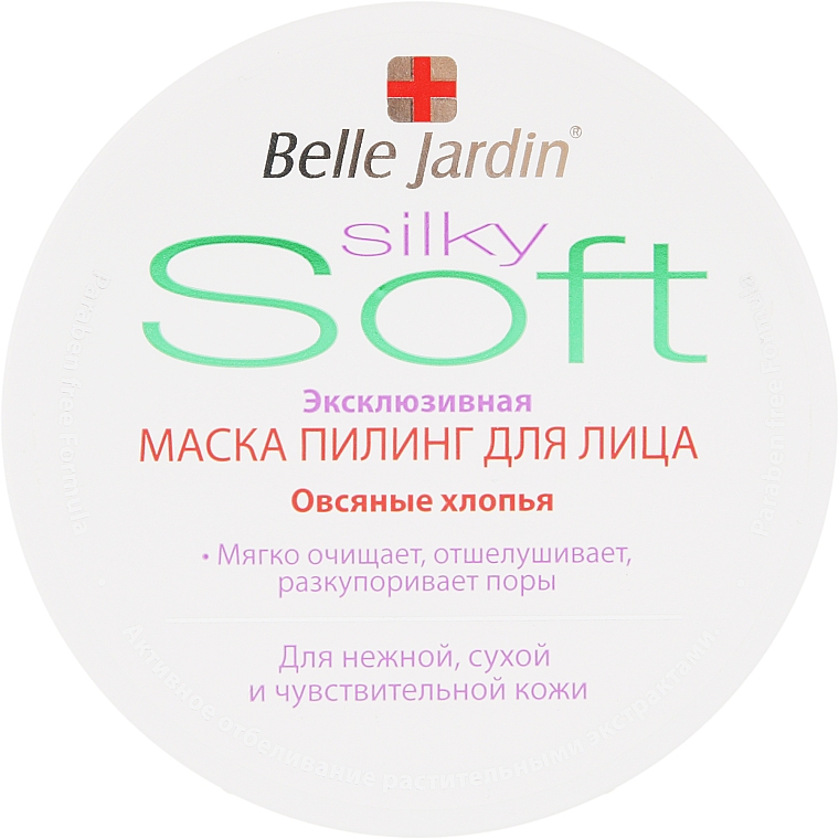 Peeling-Gesichtsmaske mit Haferflocken - Belle Jardin Soft Peeling Scrub