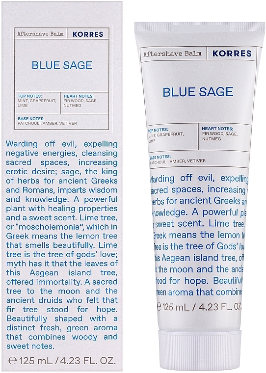 Korres Blue Sage - After Shave Balsam — Bild N2