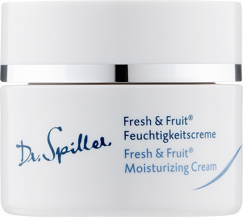 Leichte Feuchtigkeitscreme für das Gesicht - Dr. Spiller Fresh & Fruit Moisturizing Cream — Bild N1