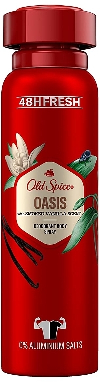 Aerosol-Deodorant - Old Spice Oasis Deodorant Body Spray — Bild N1