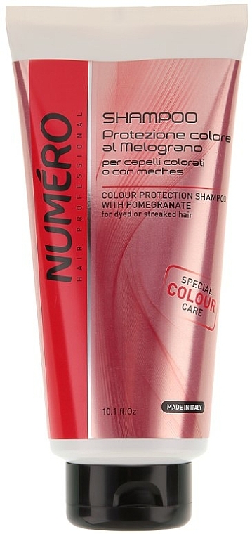Farbschützendes Shampoo mit Granatapfelextrakt - Brelil Professional Numero Colour Protection Shampoo — Bild N1