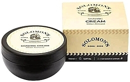 Düfte, Parfümerie und Kosmetik Rasiercreme Bittere Mandeln - Solomon's Shaving Cream Bitter Almond