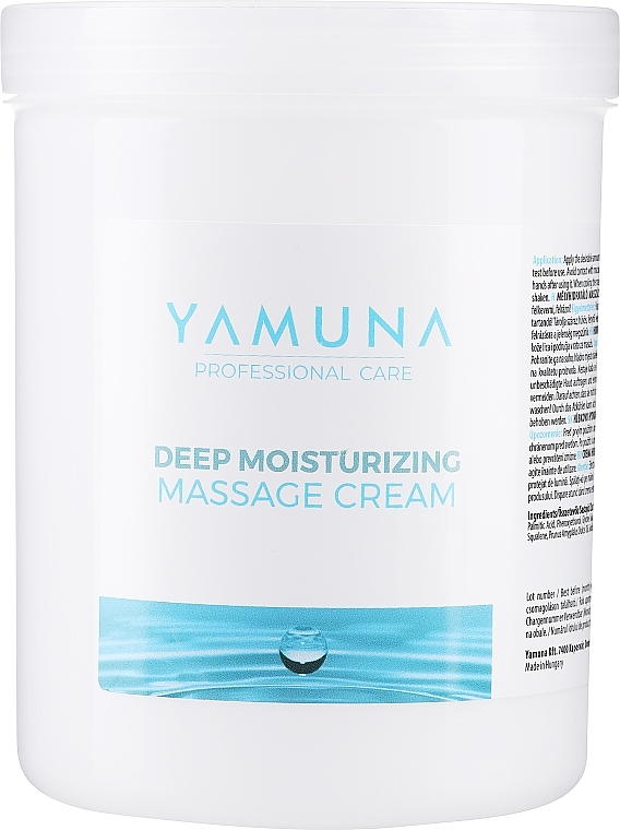 Tief feuchtigkeitsspendende Massagecreme für den Körper - Yamuna Deep Moisturizing Massage Cream — Bild N1
