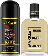 Aroma Parfume Maximan Dakar - Duftset (Eau de Toilette 100ml + Deospray 150ml)  — Bild N2