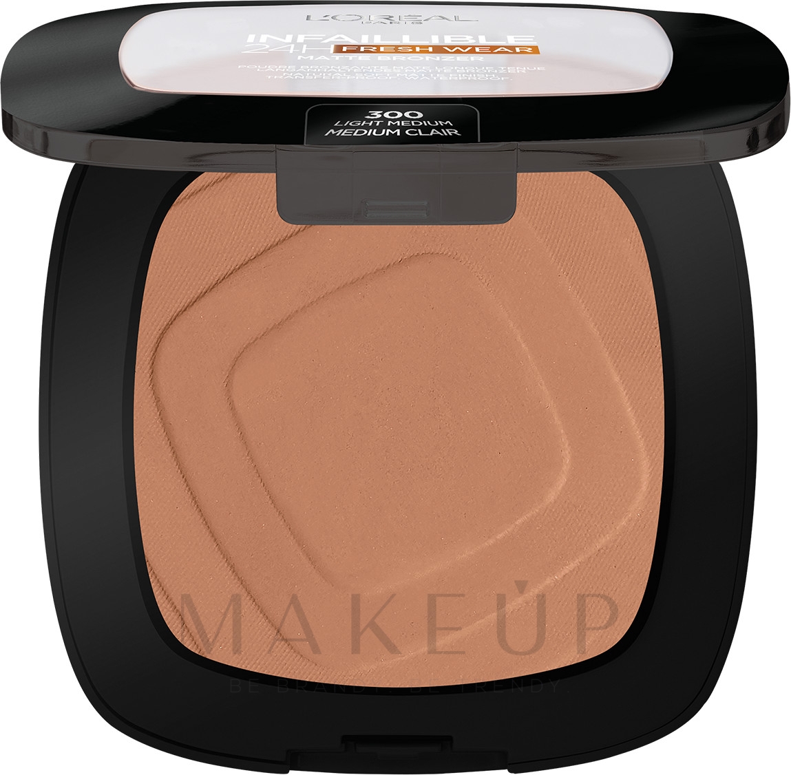 Bräunungspuder - L'Oreal Paris Infallible 24h Freshwear Bronzer — Bild 300 - Light Medium