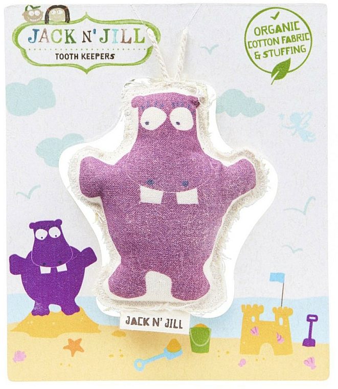 Tasche für Milchzähne Hippo - Jack N' Jill Toothkeeper Hippo — Bild N1