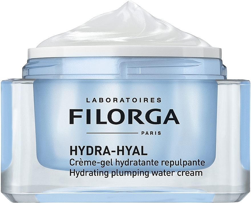 Feuchtigkeitsspendendes Creme-Gel für das Gesicht - Filorga Hydra-Hyal Hydrating Plumping Water Cream — Bild N2