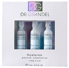 Düfte, Parfümerie und Kosmetik Feuchtigkeitsspendendes Ampullenkonzentrat mit Hyaluronsäure-Filler - Dr. Grandel Hyaluron