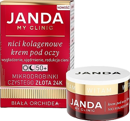 Augencreme 50+ Kollagenfäden - Janda My Clinic — Bild N1