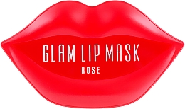 Hydrogel-Lippenmaske mit Rosenduft - BeauuGreen Hydrogel Glam Lip Mask Rose — Bild N2