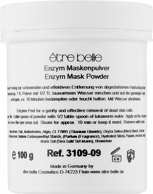 Enzympeeling-Gesichtsmaske - Etre Belle Enzym Peeling Powder Mask — Bild N1