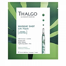 Düfte, Parfümerie und Kosmetik Gesichtsmaske - Thalgo Masque Shot Flash Lift Shot Mask