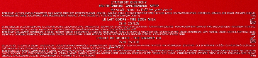 Givenchy L'Interdit Eau de Parfum - Duschgel — Bild N3