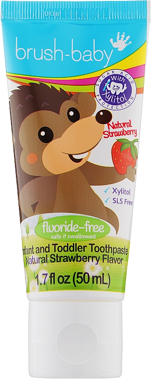 Kinderzahnpasta Strawberry 0-2 Jahre - Brush-Baby Toothpaste — Bild N1