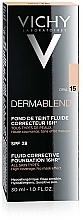 Korrigierendes Make-up Fluid - Vichy Dermablend Fluid Corrective Foundation 16HR — Foto N2
