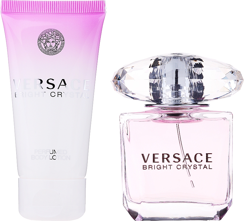 Versace Bright Crystal - Duftset (Eau de Toilette 30ml + Körperlotion 50ml) — Bild N2