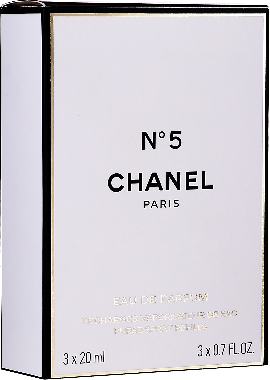 Chanel N°5 Purse Spray Refills - Eau de Parfum 3x20ml — Bild N1