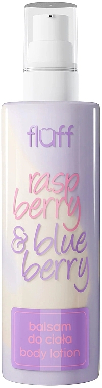 Körperlotion Blaubeeren und Himbeeren - Fluff Raspberry & Blueberry Body Lotion — Bild N1