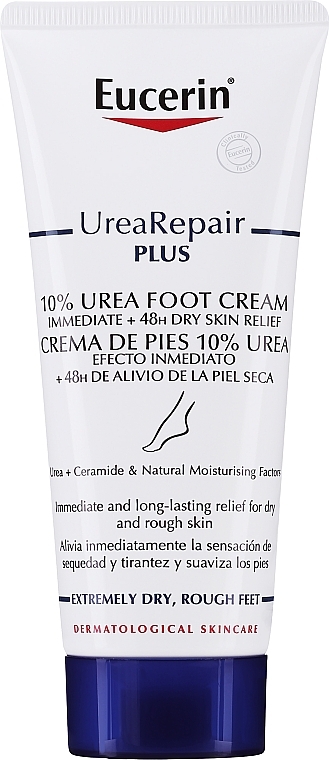 Intensive Fußcreme mit Eukalyptus-Extrakt - Eucerin Urea Repair Plus Foot Cream 10% Urea — Bild N1