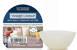 Düfte, Parfümerie und Kosmetik Aromatisches Wachs - Yankee Candle Signature Sweet Vanilla Horchata Wax Melt