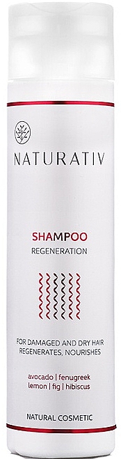 Shampoo für trockenes und strapatiertes Haar - Naturativ Regeneration Shampoo — Foto N2