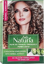 Düfte, Parfümerie und Kosmetik Dauerwelle-Komplex für normales Haar - Joanna Naturia Loki Normalny