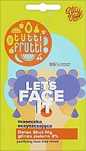 Düfte, Parfümerie und Kosmetik Reinigungsmaske mit grüner Tonerde - Farmona Tutti Frutti Let`s Face It Purifying Face Clay Mask 