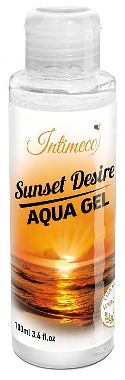 Gleitgel auf Wasserbasis - Intimeco Sunset Aqua Gel — Bild N1