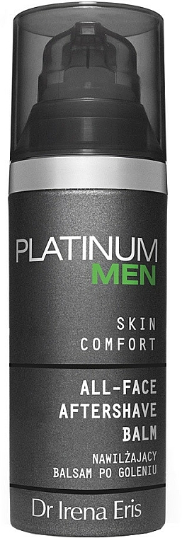 Feuchtigkeitsspendender After Shave Balsam - Dr Irena Eris Platinum Men Skin Comfort Aftershave Balm — Bild N1