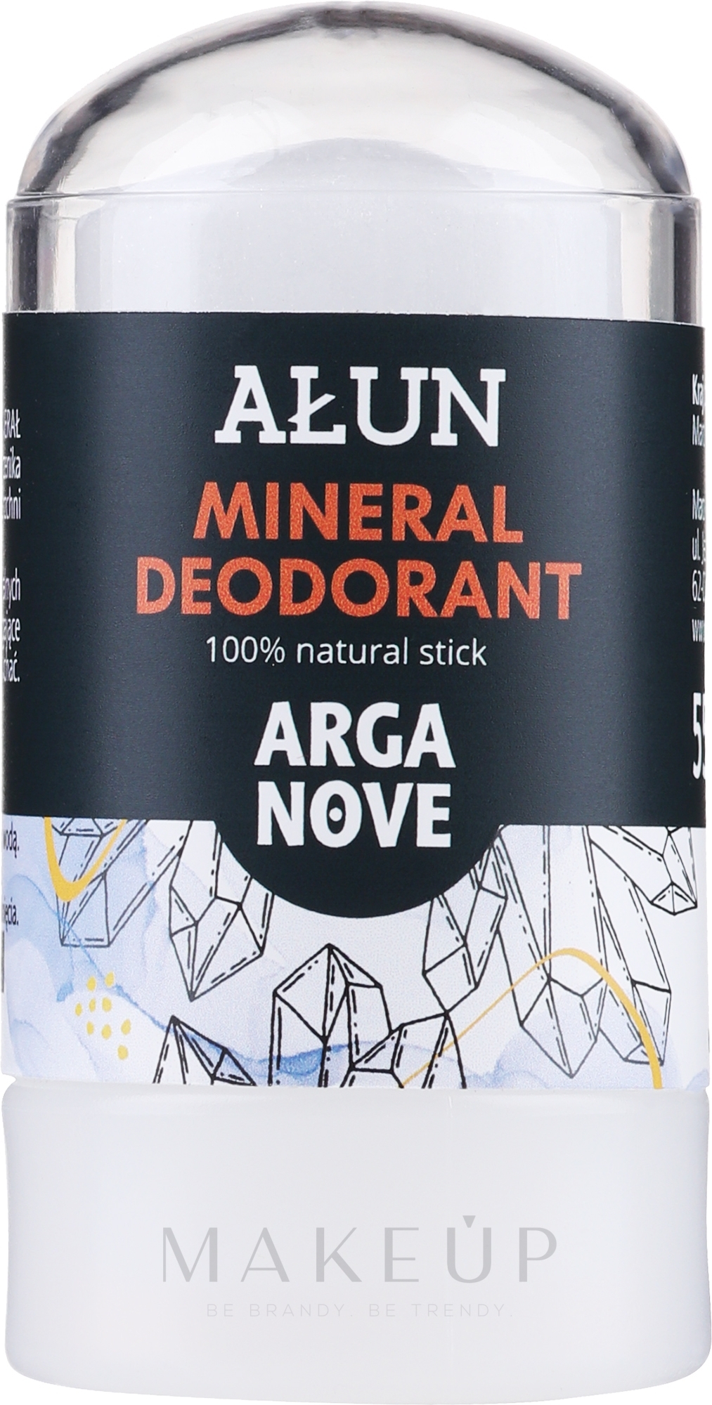 Deostick ohne Geruch - Arganove Aluna Deodorant Stick — Bild 55 g
