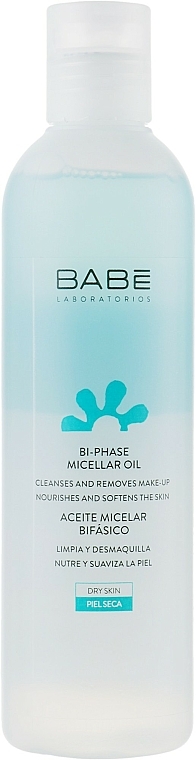 2-Phasiges Mizellen-Reinigungsöl zum Abschminken - Babe Laboratorios Bi-Phase Micellar Oil — Bild N1