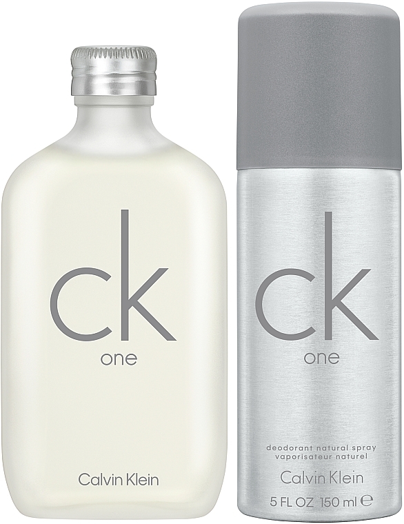 Calvin Klein CK One	 - Duftset (Eau de Toilette 100ml + Deospray 150ml)  — Bild N1