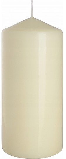 Zylindrische Kerze 70x150 mm ecru - Bispol — Bild N1