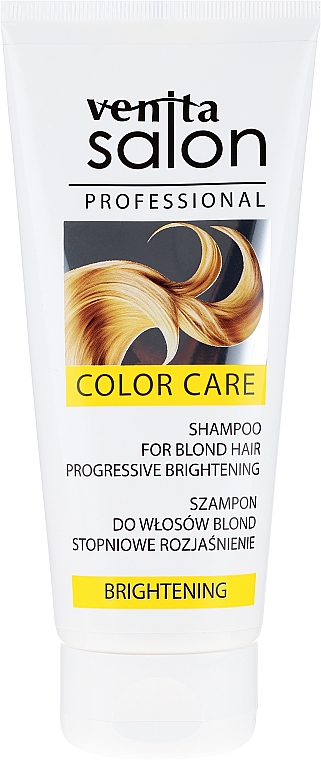 Aufhellendes Shampoo für blondes Haar - Venita Salon Professional Brightening Shampoo — Bild N1