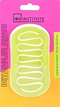 Haarentwirrungsbürste, Salatfarbe - IDC Institute Neon Detangler Brush — Bild N1