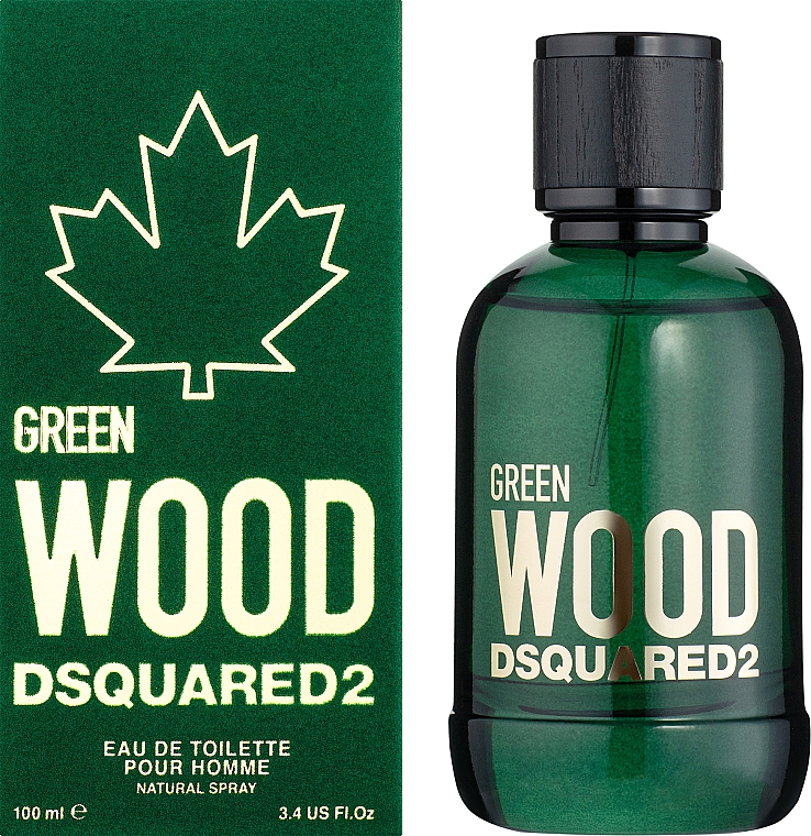 Dsquared2 Green Wood Pour Homme - Eau de Toilette — Bild N2