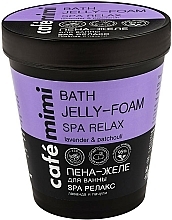 Düfte, Parfümerie und Kosmetik Badeschaum-Gelee mit Lavendel und Patschuli - Cafe Mimi Bath Jelly Foam