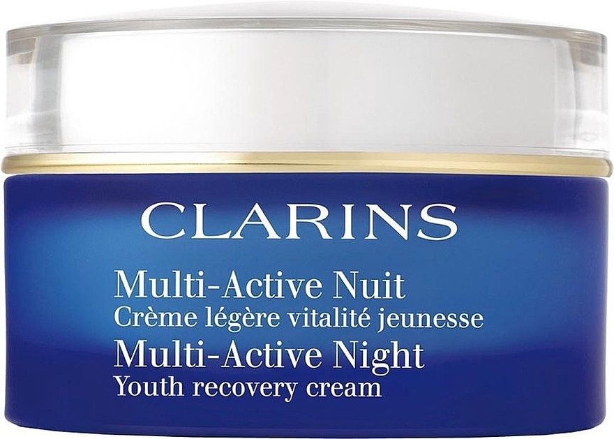 Leichte Anti-Aging Nachtcreme - Clarins Multi-Active Night Lightweight Youth Recovery Comfort Cream — Bild N1