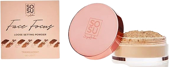 Gesichtspuder - Sosu by SJ Face Focus Loose Setting Powder — Bild N1