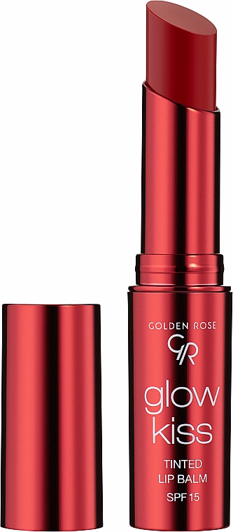 Getönter Lippenbalsam SPF 15 - Golden Rose Glow Kiss Tinted Lip Balm SPF 15 — Bild N1