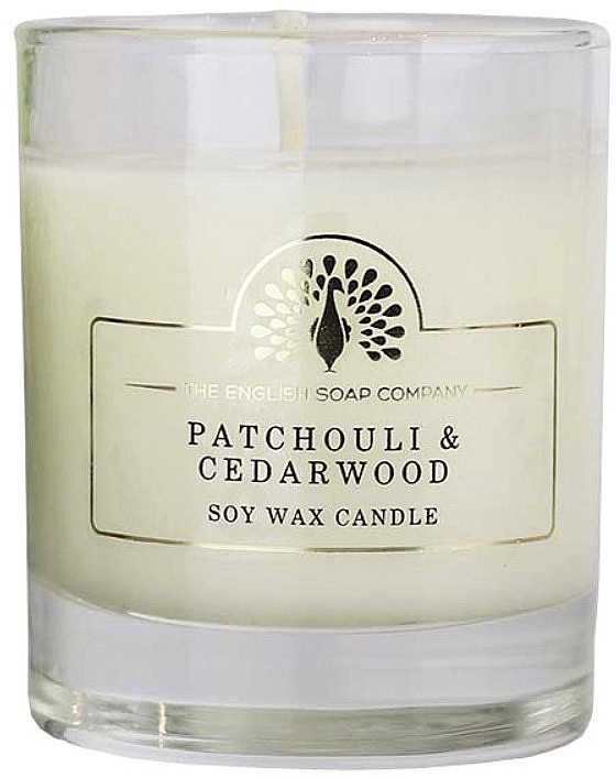 Duftkerze - The English Soap Company Patchouli and Cedarwood Scented Candle — Bild N1