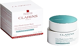 Creme-Maske für das Gesicht - Clarins Cryo-Flash Cream-Mask — Bild N3