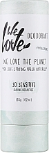 Düfte, Parfümerie und Kosmetik Deostick für empfindliche Haut - We Love The Planet So Sensitive Deodorant Stick